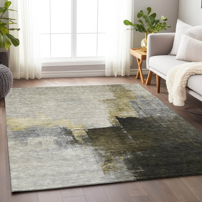 Tapis Chayil avec envers antidérapant, Rectangle 2 pi 6 po x 3 pi 10 po