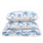 Nautical Blue Starfish Reversible Quilt Set with Shams-53641527-53641526