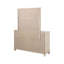 Commode 6 tiroirs avec miroir Tasnim