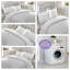 NightComfort Satin Stripe Modern Cotton Rich Duvet Cover Set with Pillowcase-56458810-55849736