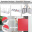 Table de tennis de table pliable intérieur / extérieur avec raquettes et balles