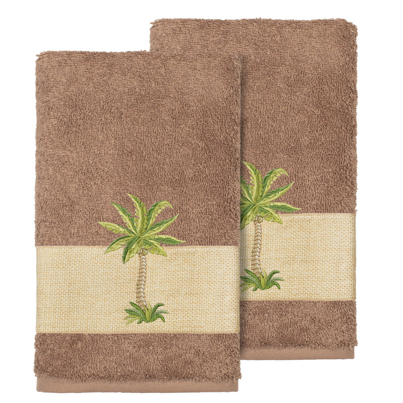 Colton Turkish Cotton Hand Towel, Latte