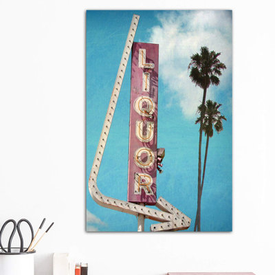 Liquor by Honeymoon Hotel - Wrapped Canvas Print