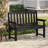 Heavy Duty All-Weather Poly Lumber Outdoor Bench for 2 – 800lb Capacity – Durable Garden and Patio Seating – Ideal for Lawn, Backyard-130372106