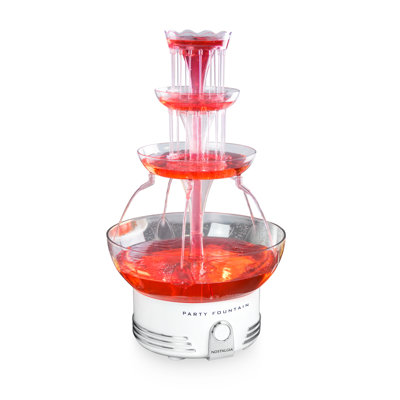 Fontaine de fête rétro à 3 niveaux Nostalgia