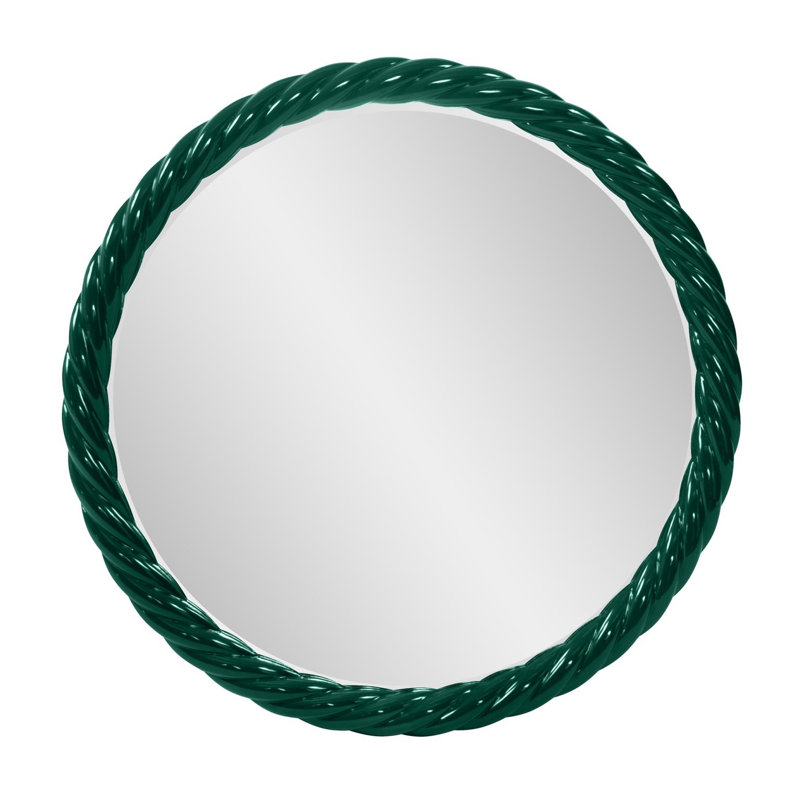 Miroir rond Mara The Gita, Vert forêt