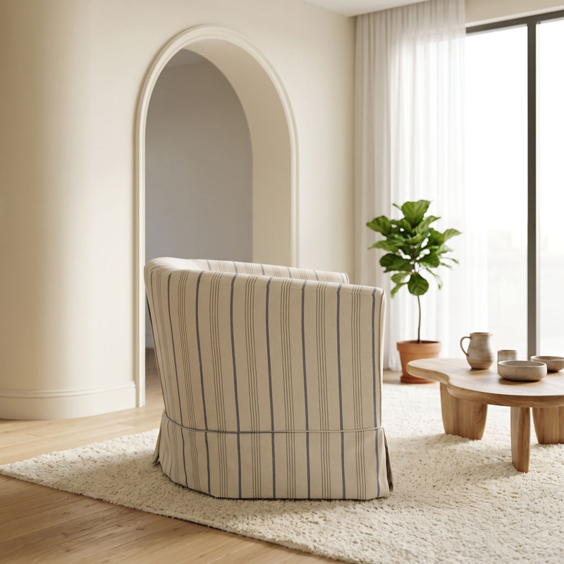 Fauteuil pivotant club pour le salon et la chambre à coucher
