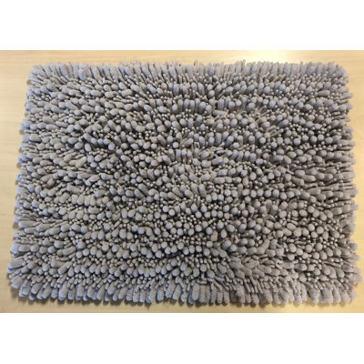 Berat Polyester Blend Non-Slip Bath Rug