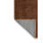 Machine Washable Solid Brown Area Rug-2032160378