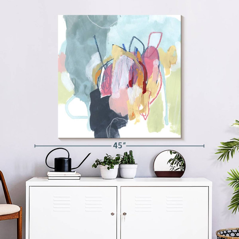 Chromatic Tangle II, 33" H x 33" W