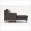 Sectional Sofas Modern L-Shaped Left Chaise 94.5 Inch for Living Room | Dark Brown | Genuine Leather