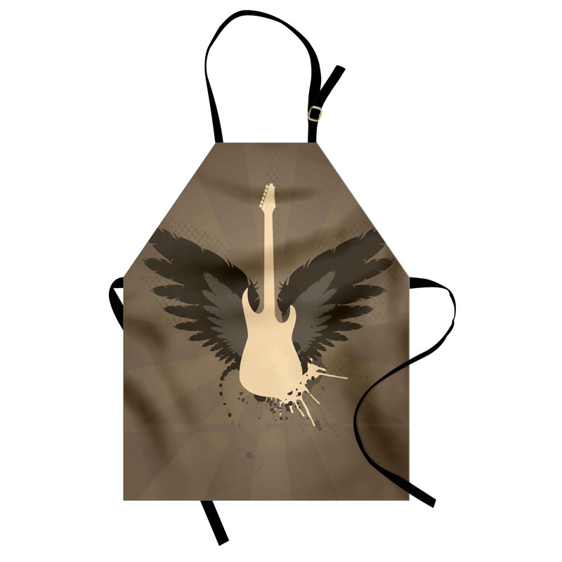 No Pattern Bib Apron