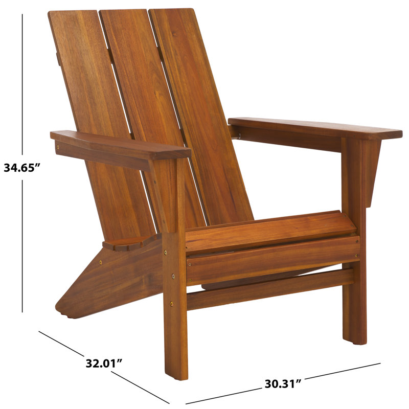 Alton Adirondack Chair, Brown
