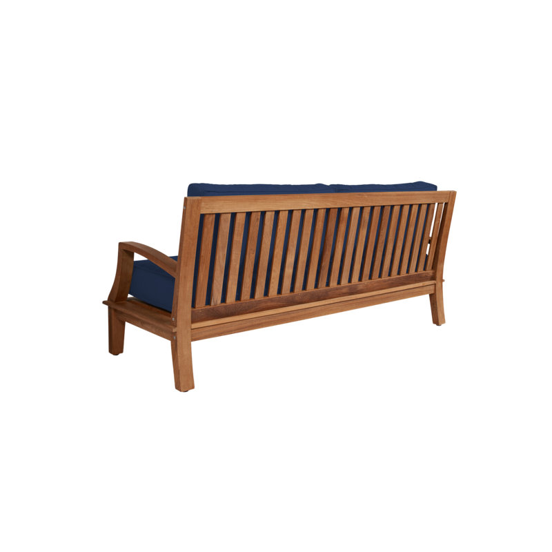 Grande Patio Sofa with Sunbrella Cushions, Fawn
