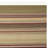 Basler Kilim Hand Woven Wool/Cotton Striped Rug in Brown/Green/Beige-9837147