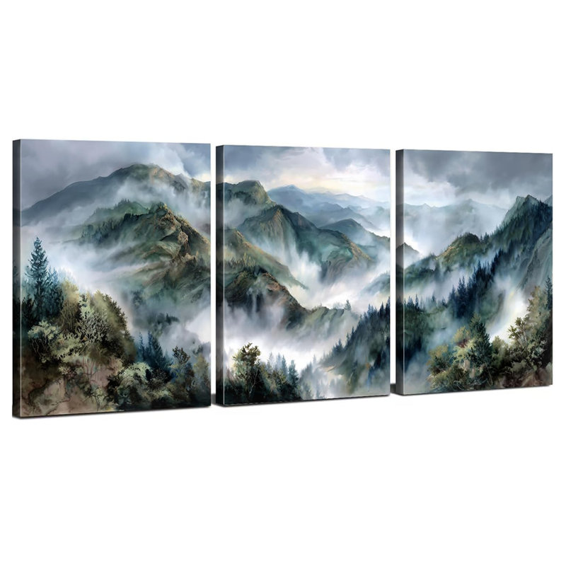3 Piece Wrapped Canvas Print