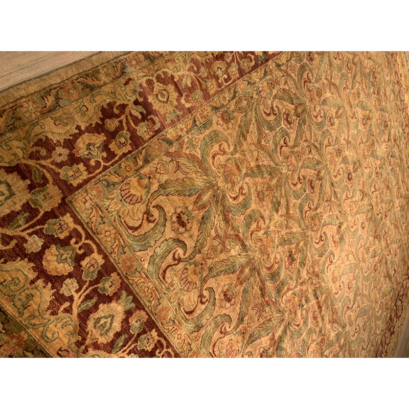 Agra One-of-a-Kind 11'11" X 14'8" Hand Knotted Area Rug