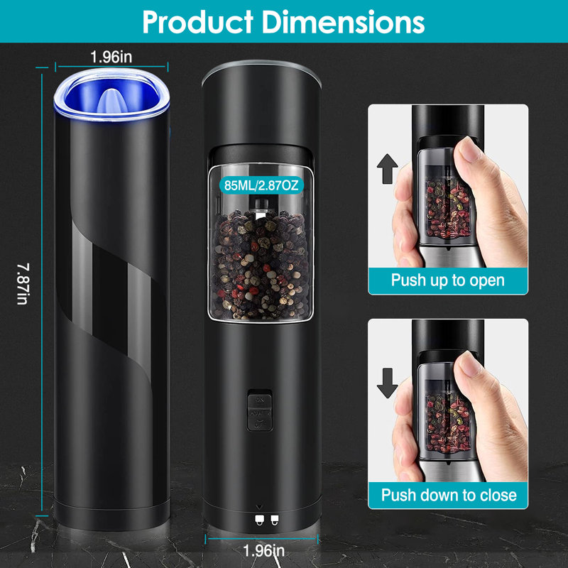 Electric Salt and Pepper Grinder