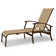Chaise longue inclinable Askar