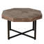Table basse octogonale moderne et minimaliste - Un design géométrique unique ajoute un style artistique à l'espace de vie-1533977266