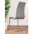 Tierra Sleek Metal and Glass Round Dining Table Set with 4 Faux Leather Upholstered Dining Chairs-56985997