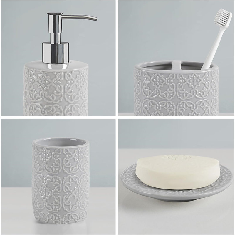 Ceramic / Porcelain Bathroom Accessory Set