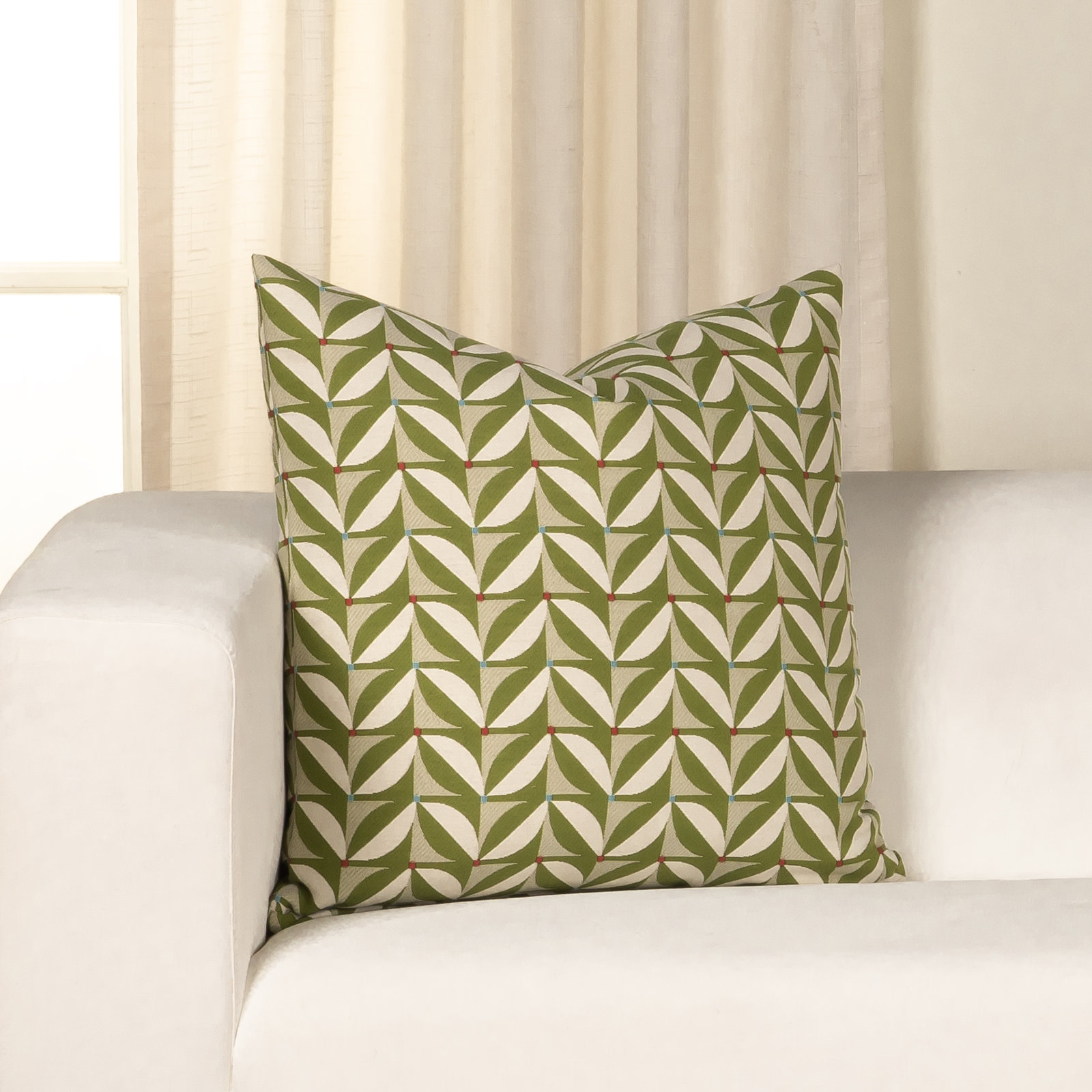 Mattelynn Throw Pillow, Blue, Square 20"
