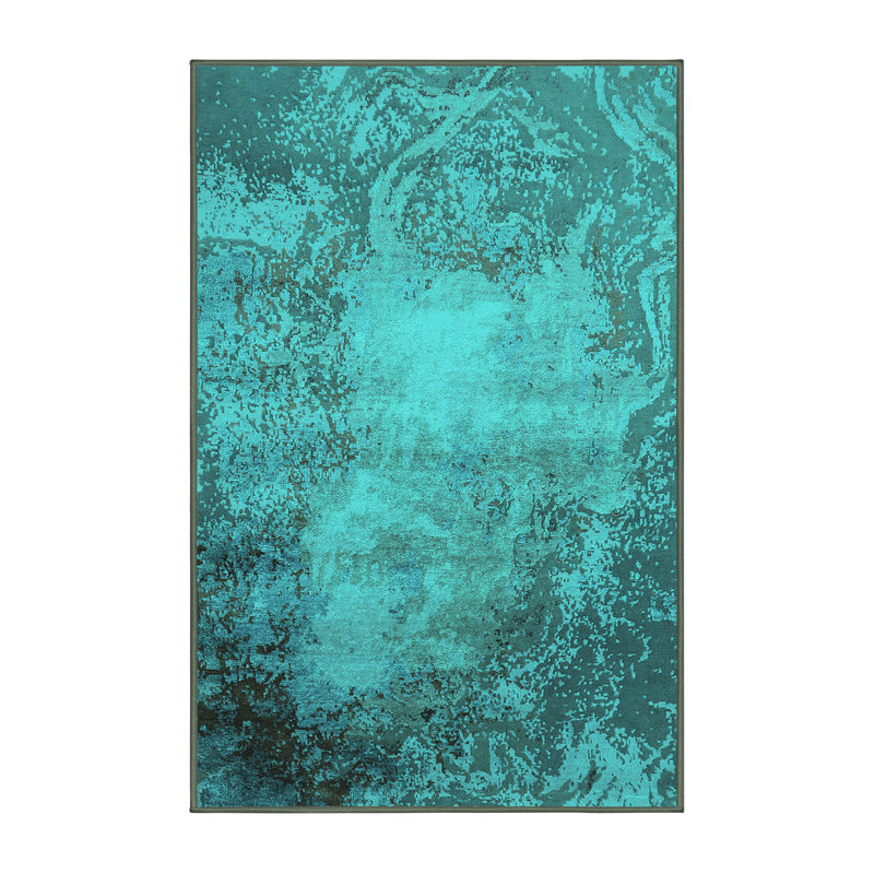 Abstract Indoor Rug, Rectangle 2' x 3'