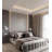 1-Light Chrome Metal Wall Sconce With A Clear Glass Shade