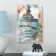 The Eiffel Tower In Paris In Abstract - Wrapped Canvas Painting