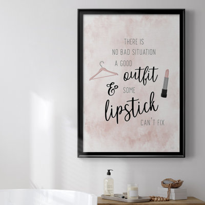 " Outfit And Lipstick "