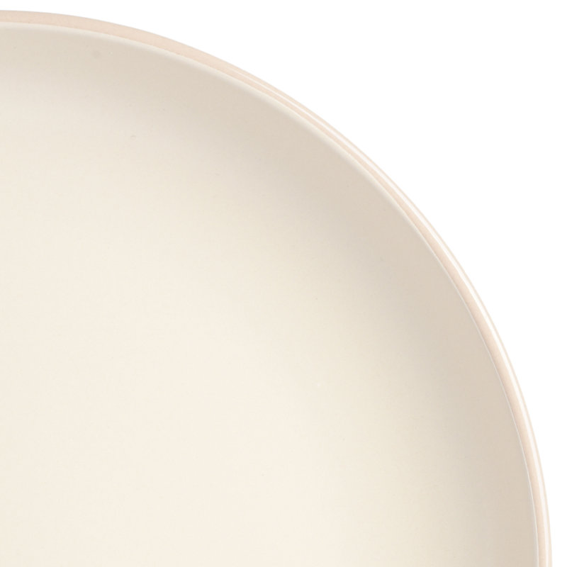Cream Ceramic 32-Piece Round Dinnerware Set for 8