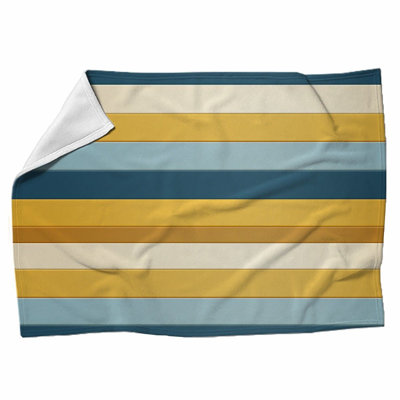 Machine Printed Throw Blanket