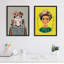 «MCM Frida Kahlo» par Rachel Lee 3 Birdies Studio, reproduction d'art sur toile encadrée-848254062