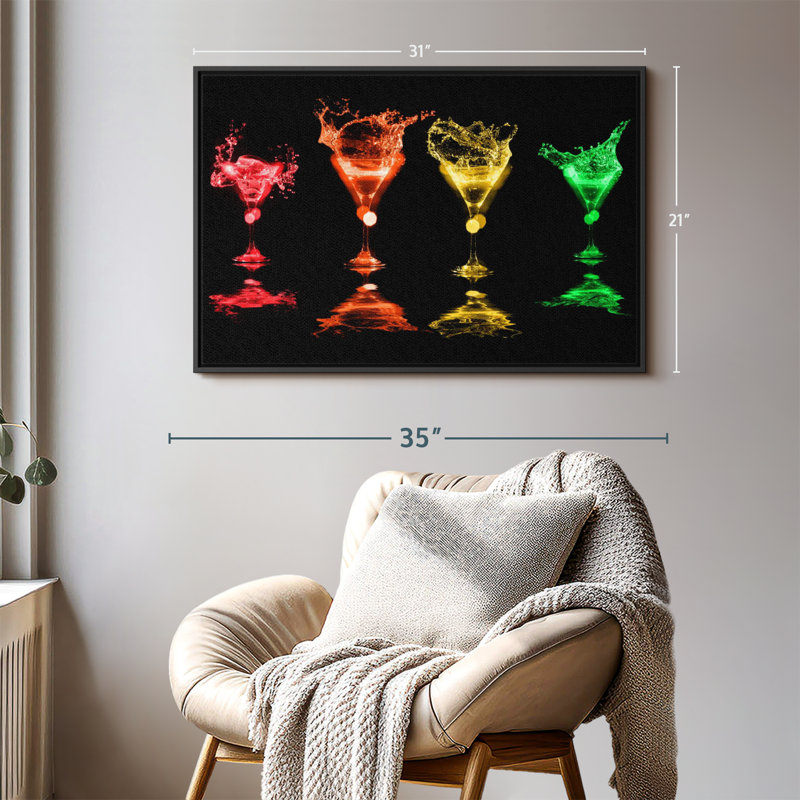 «Food And Drink», impression sur toile «Food and Drink», H 21 po x l 31 po