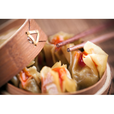 Asian Food by Beboy_ltd - Wrapped Canvas Print