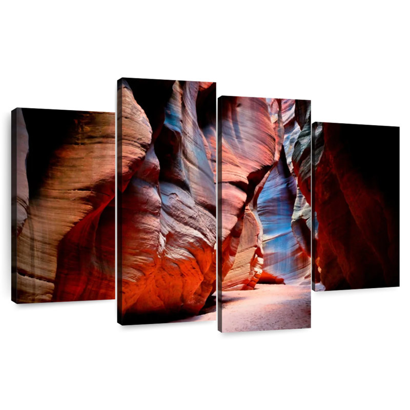 Murs d'Alvord à Antelope Canyon, Arizona, H 42 po x l 68 po