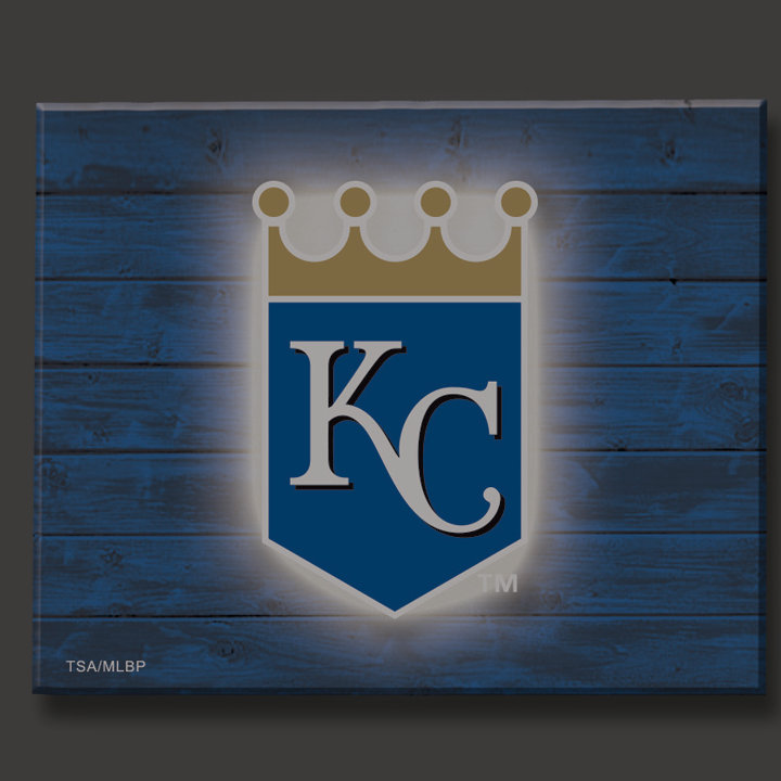 Décoration murale éclairée MLB, Royals de Kansas City