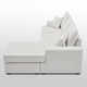Alden 100'' Upholstered L shape Sofa with Convertible Chaise