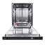 KUCHT Professional 24 in. Top Control Dishwasher in Stainless Steel with Stainless Steel Tub and Multiple Filter System