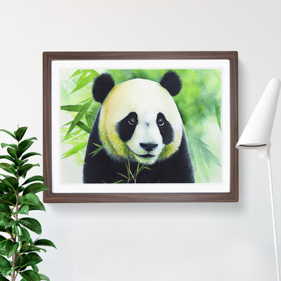 Watercolour Panda Vol.2 - Single Picture Frame Painting