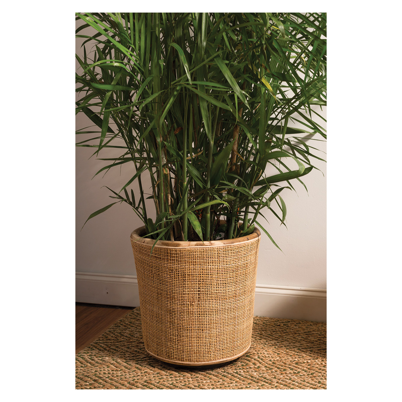 Handmade Cachepot, 16.5" H x 16.75" W x 16.75" D