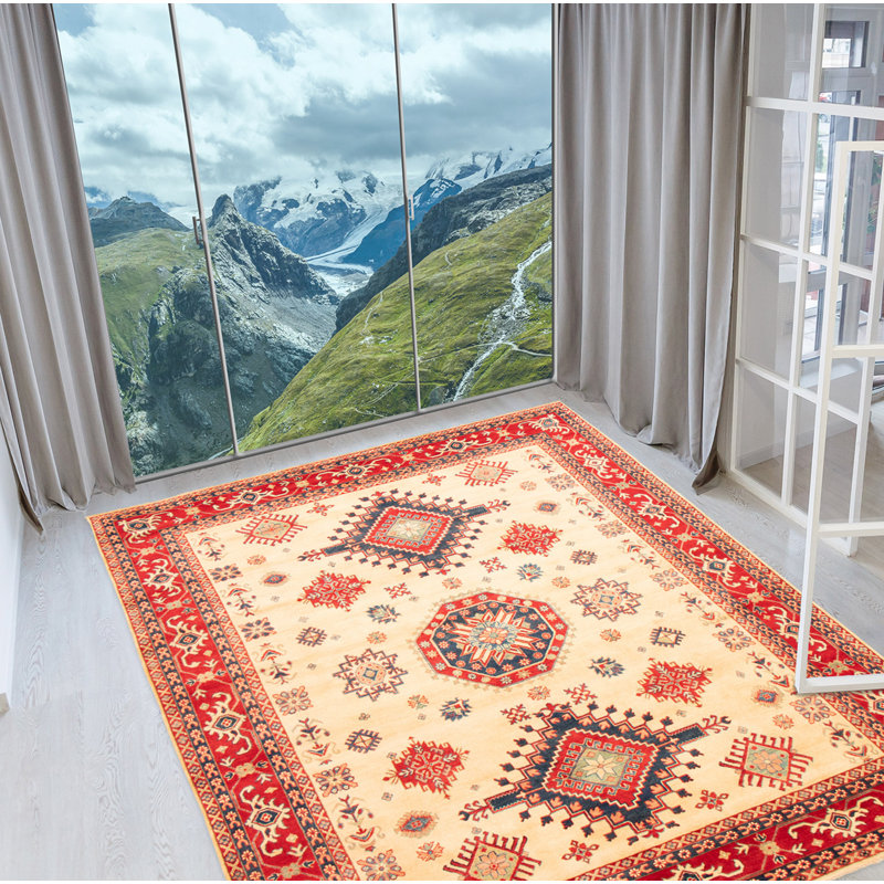 Tapis crème Finest Ghazni 9 pi 3 po x 12 pi 1 po