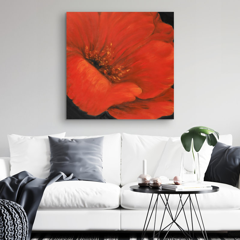 flower - 32"x32" art on canvas