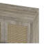 Armoire de rangement à 4 portes en maille de rotin, organisateur de buffet spacieux à 8 compartiments pour le hall d'entrée du salon