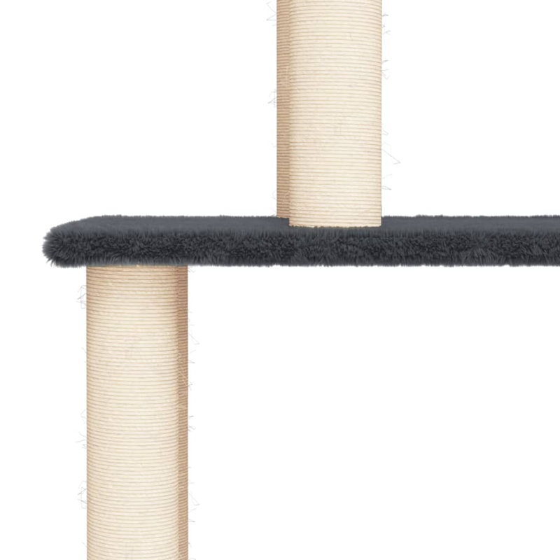 149cm H Cat Tree, Dark Grey