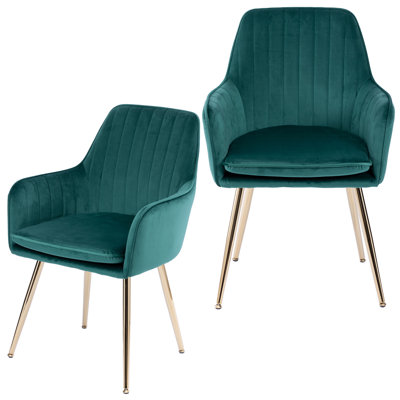 Velvet Dining Chair Set of 2