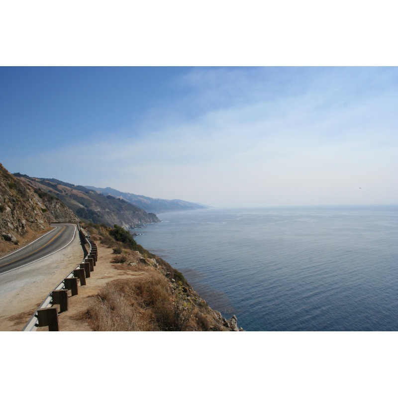 «Highway 1» par Brad77 - reproduction d'art sur toile tendue, L 12 po x H 8 po