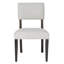 Chaise d'appoint en taupe clair