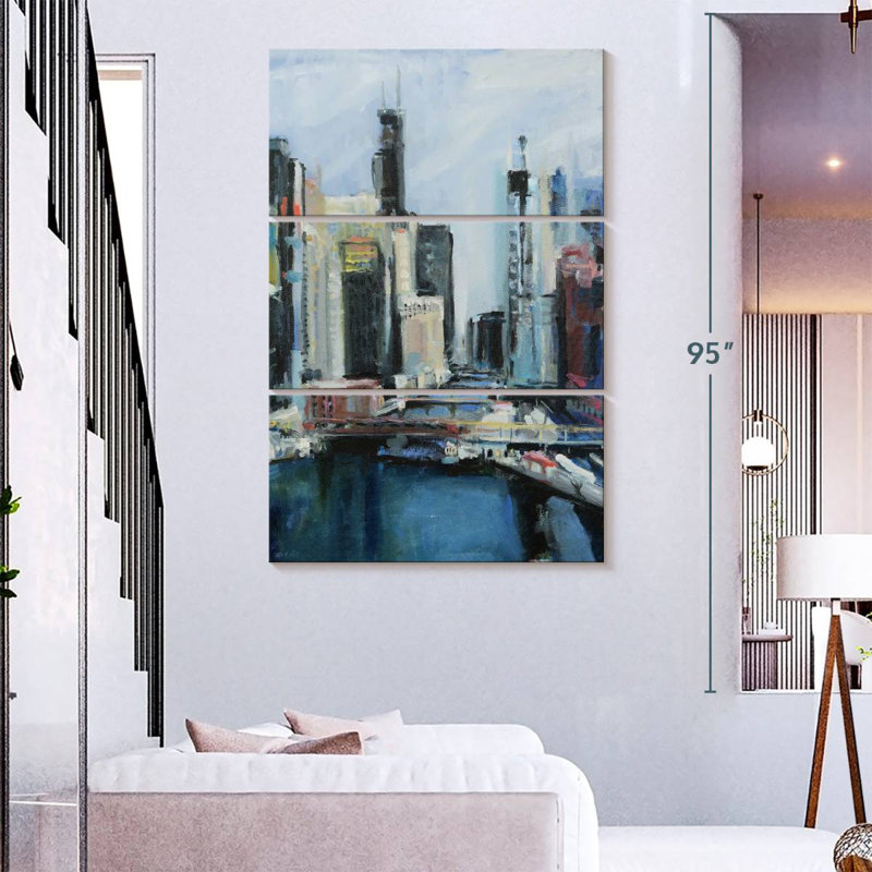 Sireci River View, 65'' H X 42'' W